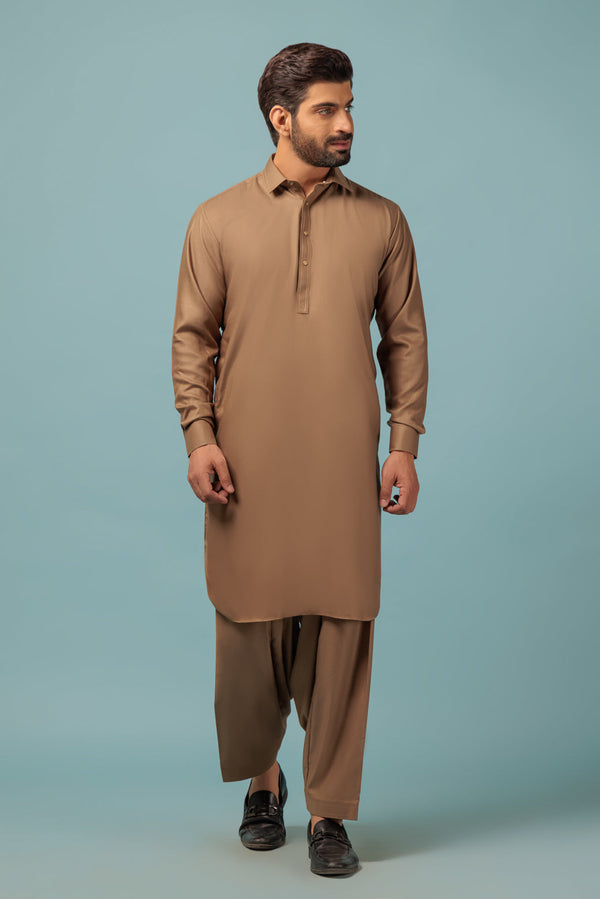 MEN KURTA SHALWAR N23 GSSW23-039 - Salai - Bonanza Satrangi 