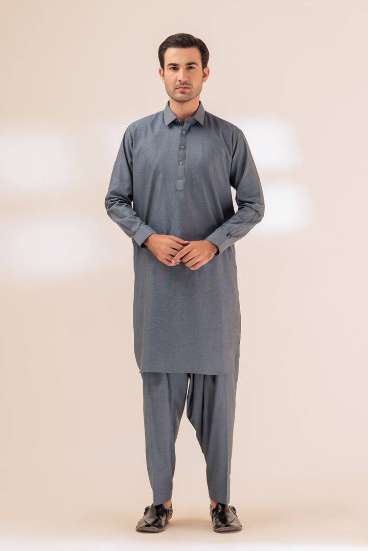 Bonanza Satrangi SHALWAR SUIT (2P) GSSW23-054 UV24 - Salai - Bonanza Satrangi 