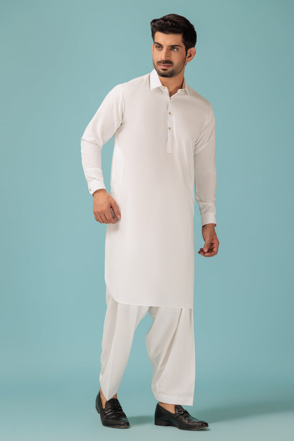 MEN KURTA SHALWAR N23 GSSW23-061 - Salai - Bonanza Satrangi 