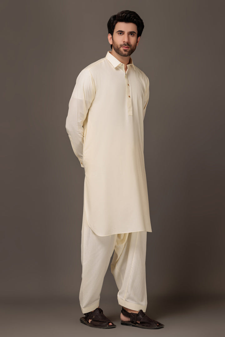 Bonanza Satrangi SHALWAR SUIT (2P) GSSW23-089 UV24 - Salai - Bonanza Satrangi 