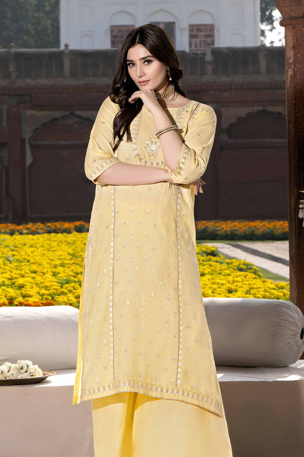 Nishat Stitched Luxury KFS24-36 - Salai - Nishat Linen 