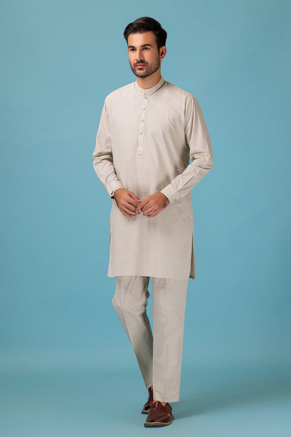 Men Kurta Shalwar KSB23-003-WZ23 - Salai - Bonanza Satrangi 