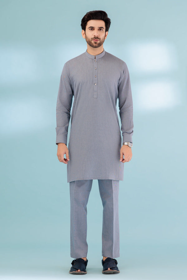 Men Kurta Shalwar KSB23-013-WZ23 - Salai - Bonanza Satrangi 