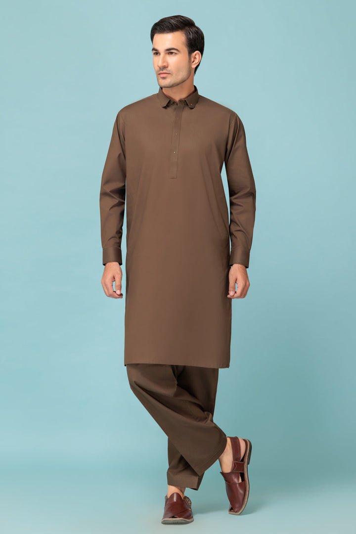 Bonanza Satrangi KURTA SHALWAR KSRB23-014 US24 - Salai - Bonanza Satrangi 