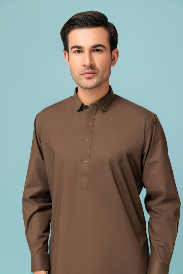 Bonanza Satrangi KURTA SHALWAR KSRB23-014 US24 - Salai - Bonanza Satrangi 