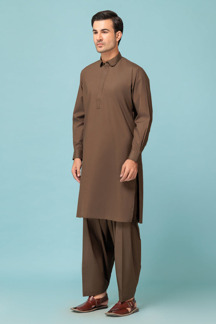 Bonanza Satrangi KURTA SHALWAR KSRB23-014 US24 - Salai - Bonanza Satrangi 