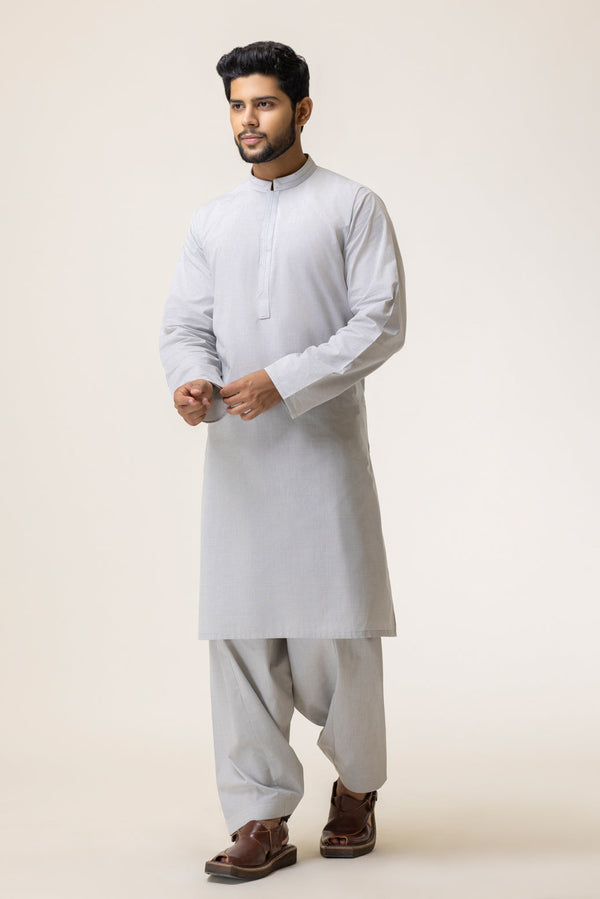 Men Kurta Shalwar KSRB23-020-WZ23 - Salai - Bonanza Satrangi 