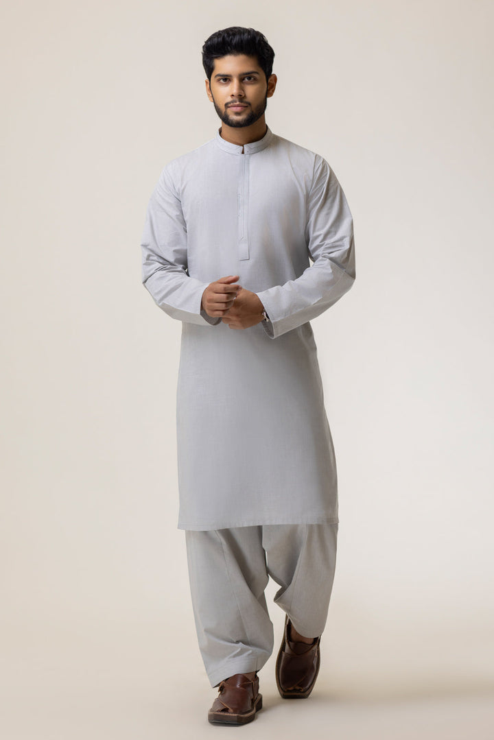 Men Kurta Shalwar KSRB23-020-WZ23 - Salai - Bonanza Satrangi 