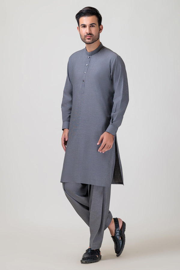 Men Kurta Shalwar KSRB23-021-WZ23 - Salai - Bonanza Satrangi 