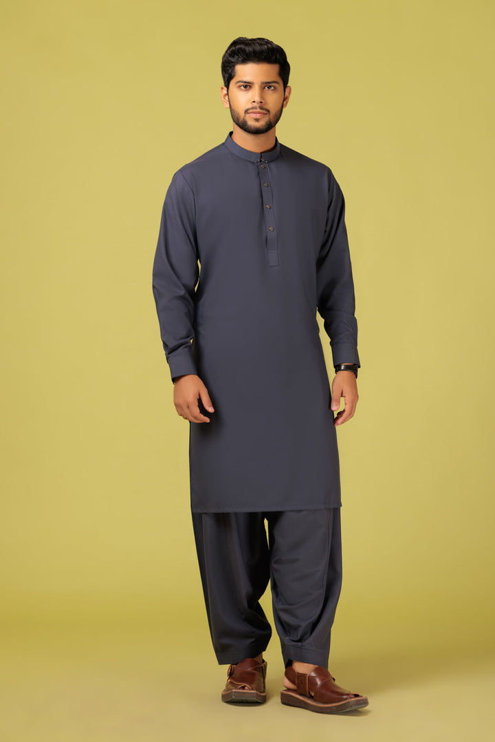 Men Kurta Shalwar KSRB23-022-WZ23 - Salai - Bonanza Satrangi 