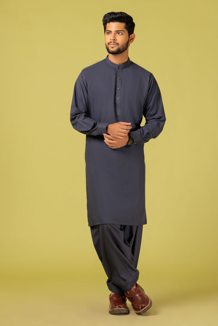 Men Kurta Shalwar KSRB23-022-WZ23 - Salai - Bonanza Satrangi 