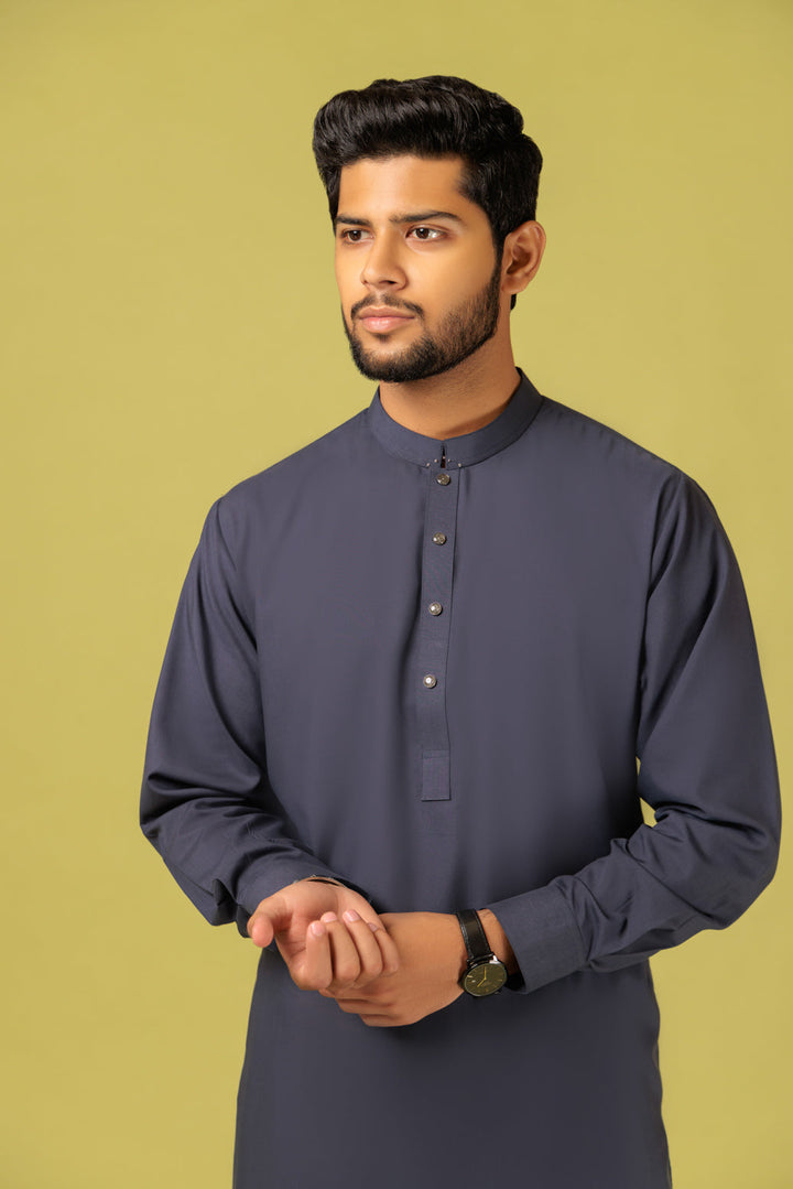 Men Kurta Shalwar KSRB23-022-WZ23 - Salai - Bonanza Satrangi 