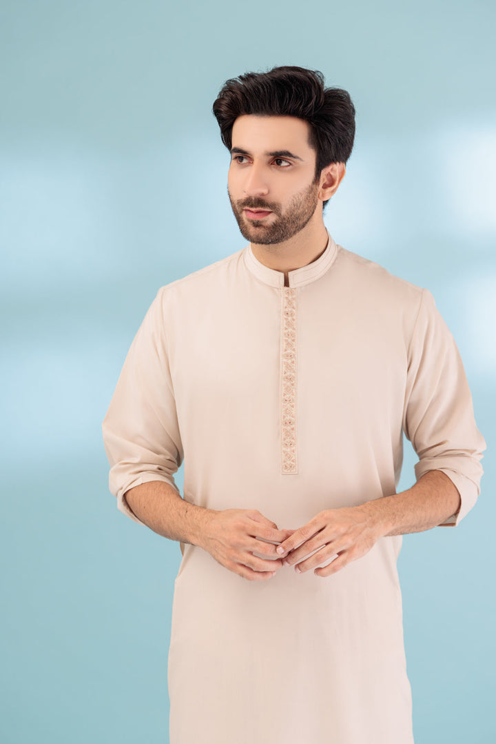 Men Kurta Shalwar KSRB23-031-WZ23 - Salai - Bonanza Satrangi 