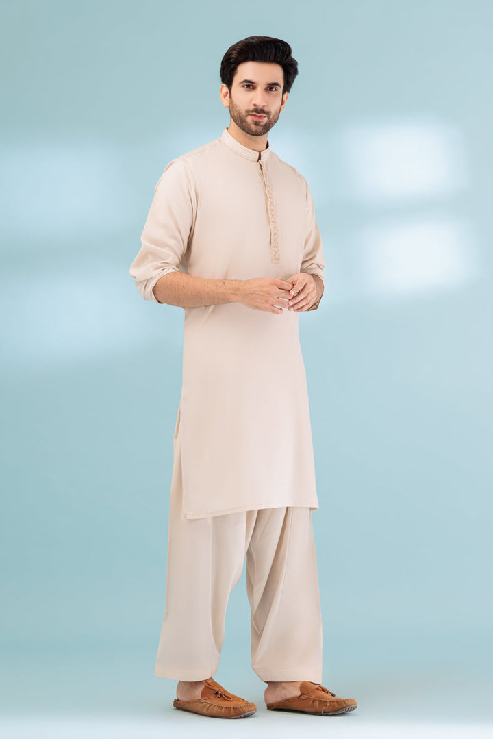 Men Kurta Shalwar KSRB23-031-WZ23 - Salai - Bonanza Satrangi 