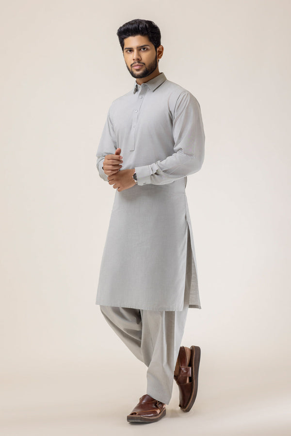 Men Kurta Shalwar KSRB23-032-WZ23 - Salai - Bonanza Satrangi 