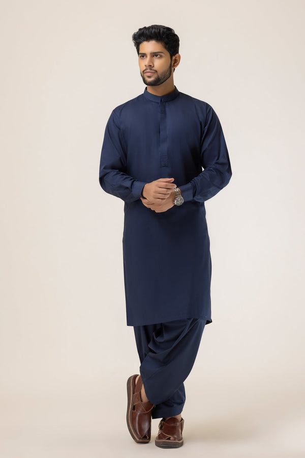 Men Kurta Shalwar KSRS23-098-WZ23 - Salai - Bonanza Satrangi 