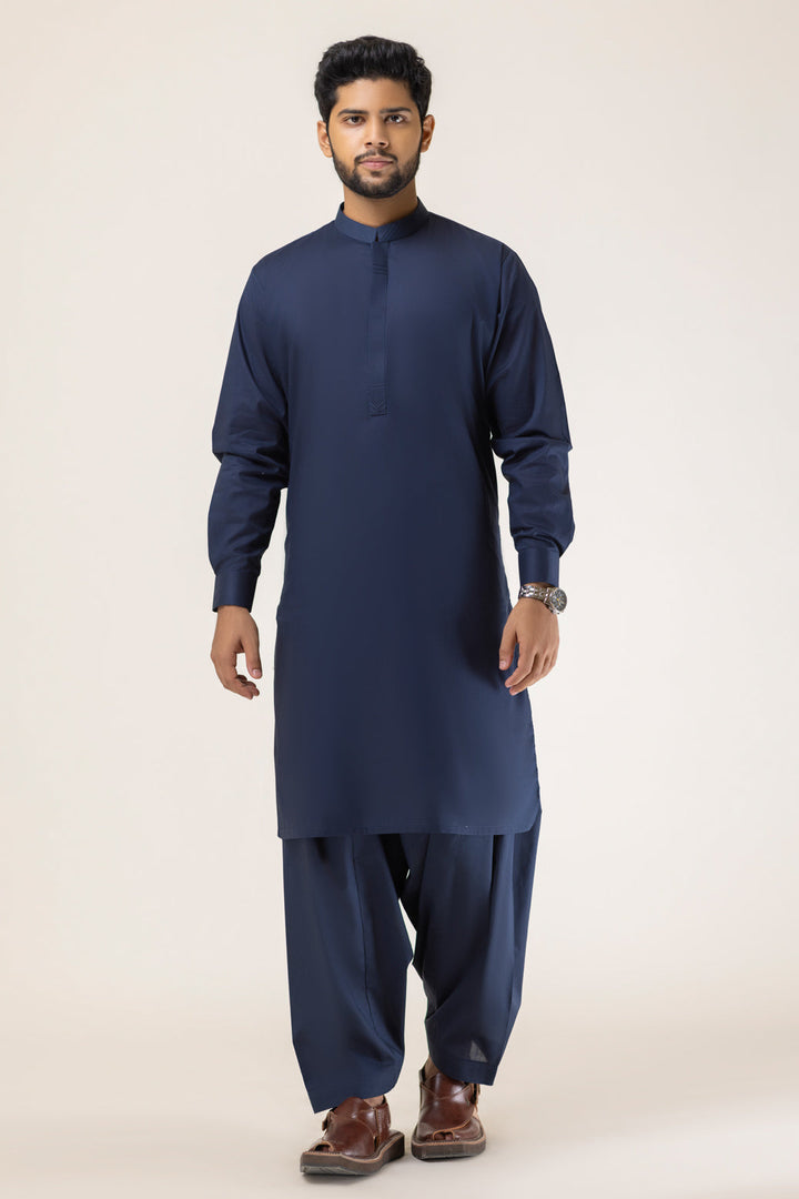 Men Kurta Shalwar KSRS23-098-WZ23 - Salai - Bonanza Satrangi 