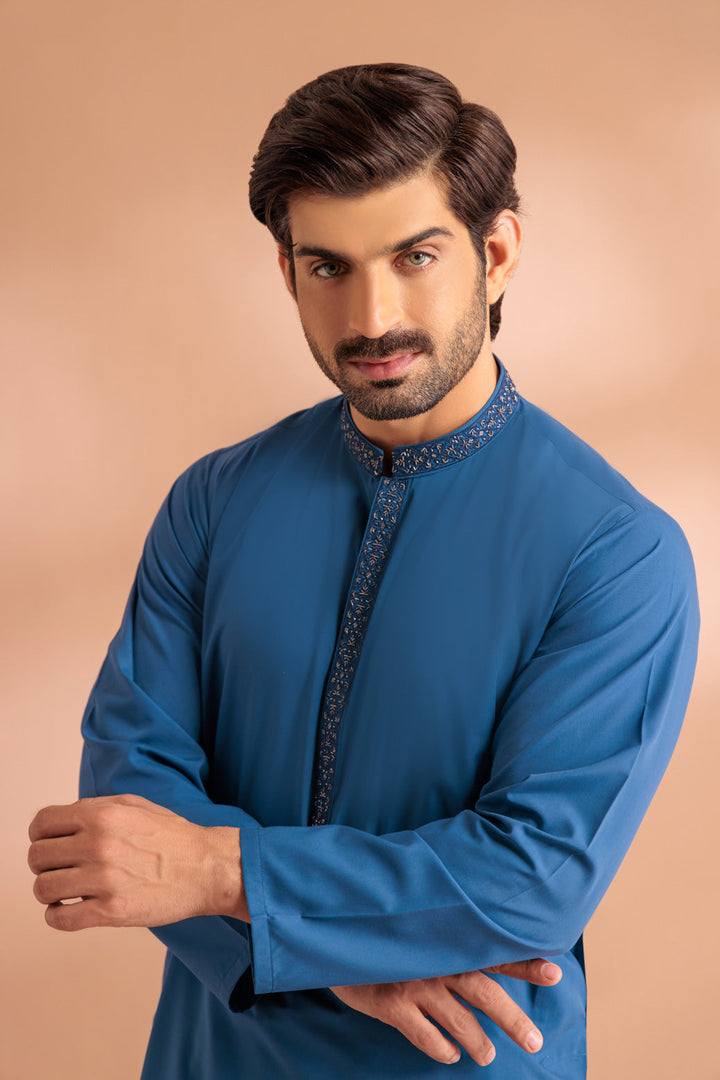 KURTA SHALWAR BEF24-KSRS24-002 - Salai - Bonanza Satrangi 