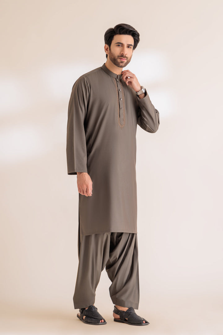 KURTA SHALWAR BEF24-KSRS24-005 - Salai - Bonanza Satrangi 