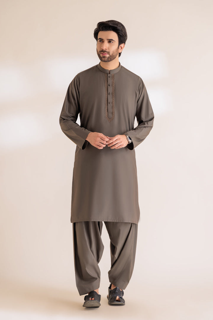 KURTA SHALWAR BEF24-KSRS24-005 - Salai - Bonanza Satrangi 