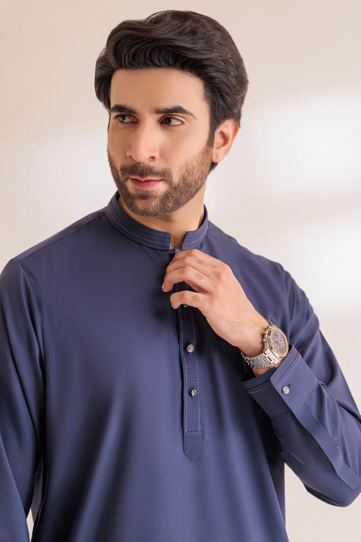 KURTA SHALWAR BEF24-KSRS24-011 - Salai - Bonanza Satrangi 