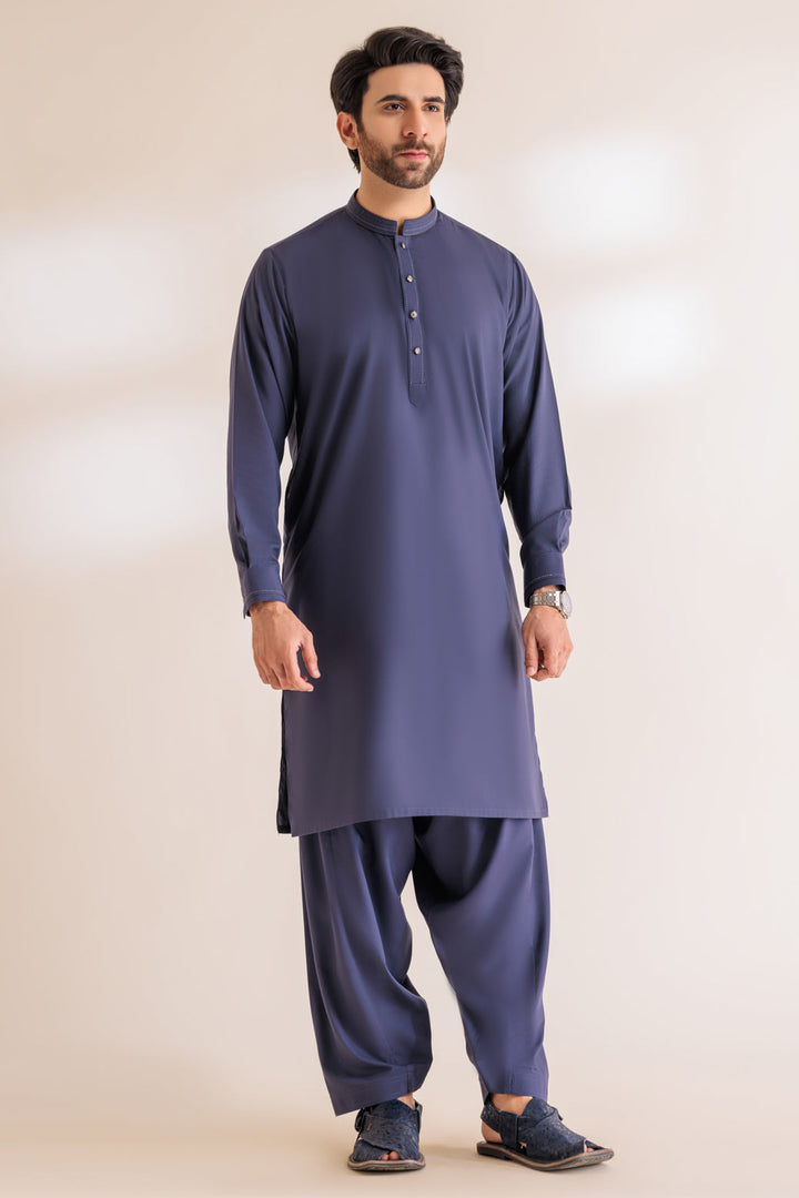 KURTA SHALWAR BEF24-KSRS24-011 - Salai - Bonanza Satrangi 