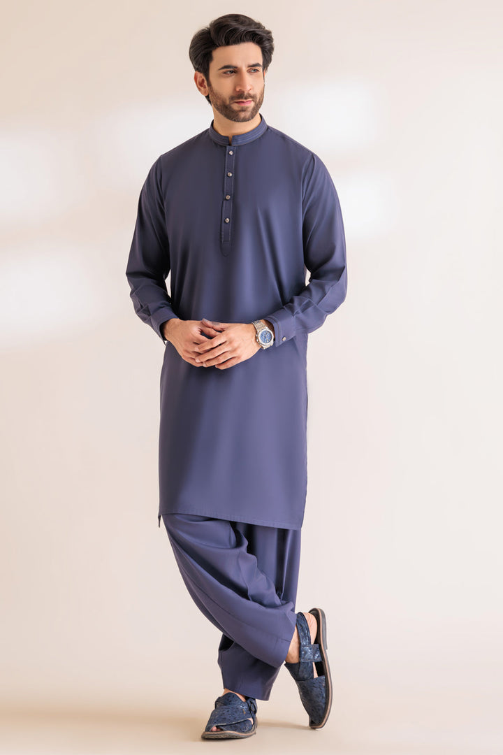 KURTA SHALWAR BEF24-KSRS24-011 - Salai - Bonanza Satrangi 