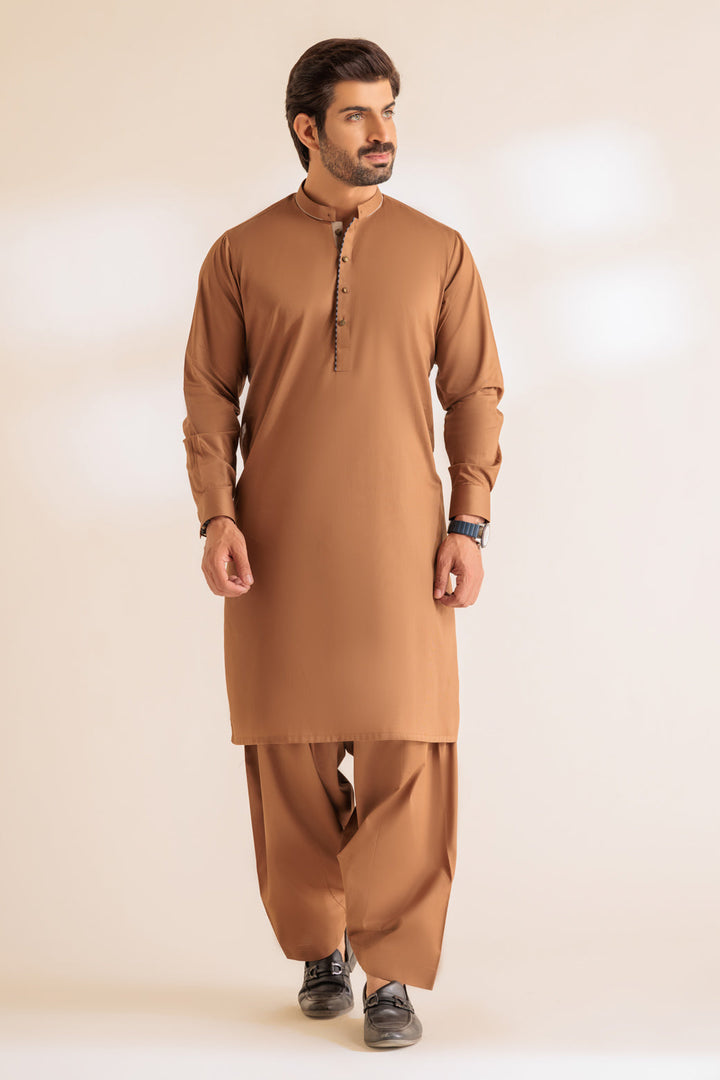 KURTA SHALWAR BEF24-KSRS24-015 - Salai - Bonanza Satrangi 