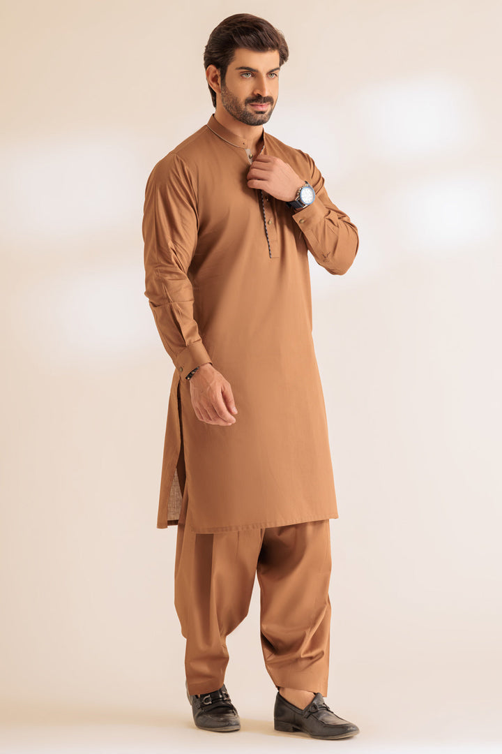 KURTA SHALWAR BEF24-KSRS24-015 - Salai - Bonanza Satrangi 