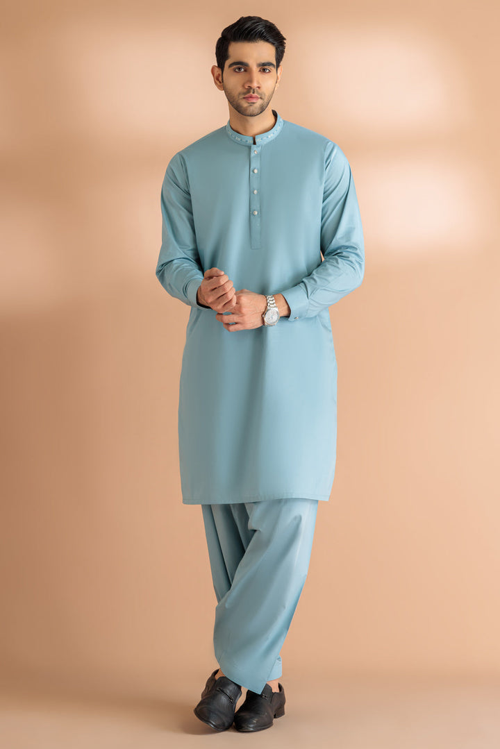 KURTA SHALWAR BEF24-KSRS24-019 - Salai - Bonanza Satrangi 