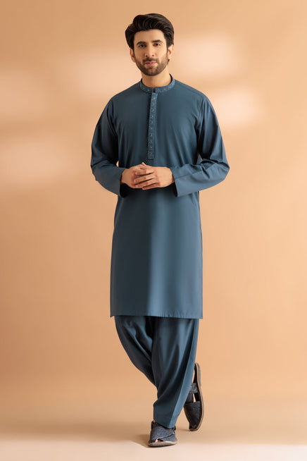 KURTA SHALWAR BEF24-KSRS24-022 - Salai - Bonanza Satrangi 