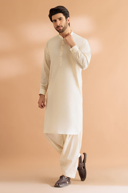 KURTA SHALWAR BEF24-KSRS24-028 - Salai - Bonanza Satrangi 