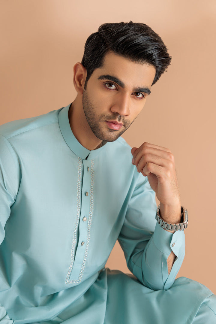 KURTA SHALWAR BEF24-KSRS24-031 - Salai - Bonanza Satrangi 