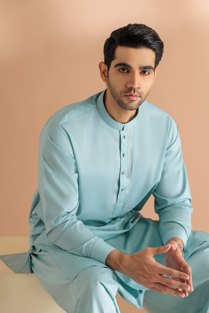 KURTA SHALWAR BEF24-KSRS24-031 - Salai - Bonanza Satrangi 