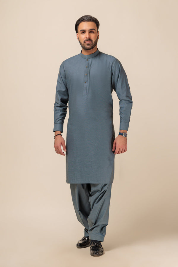 KURTA SHALWAR KSRW23-006SX23 - Salai - Bonanza Satrangi 