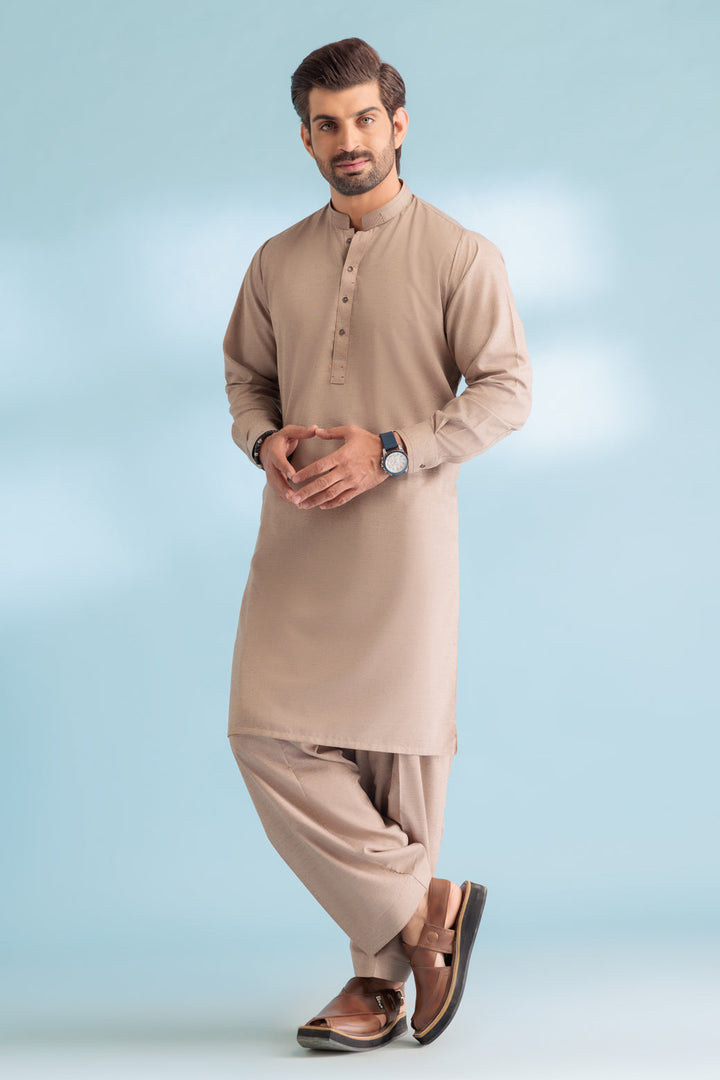 Bonanza Satrangi KURTA SHALWAR KSRW23-013 US24 - Salai - Bonanza Satrangi 