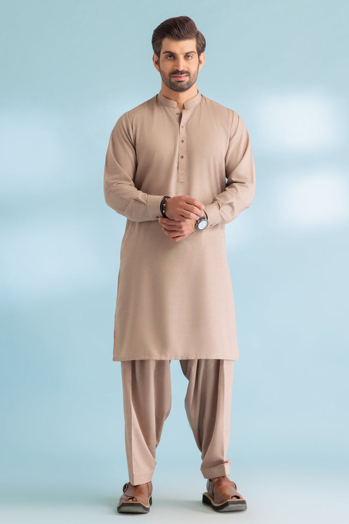 Bonanza Satrangi KURTA SHALWAR KSRW23-013 US24 - Salai - Bonanza Satrangi 