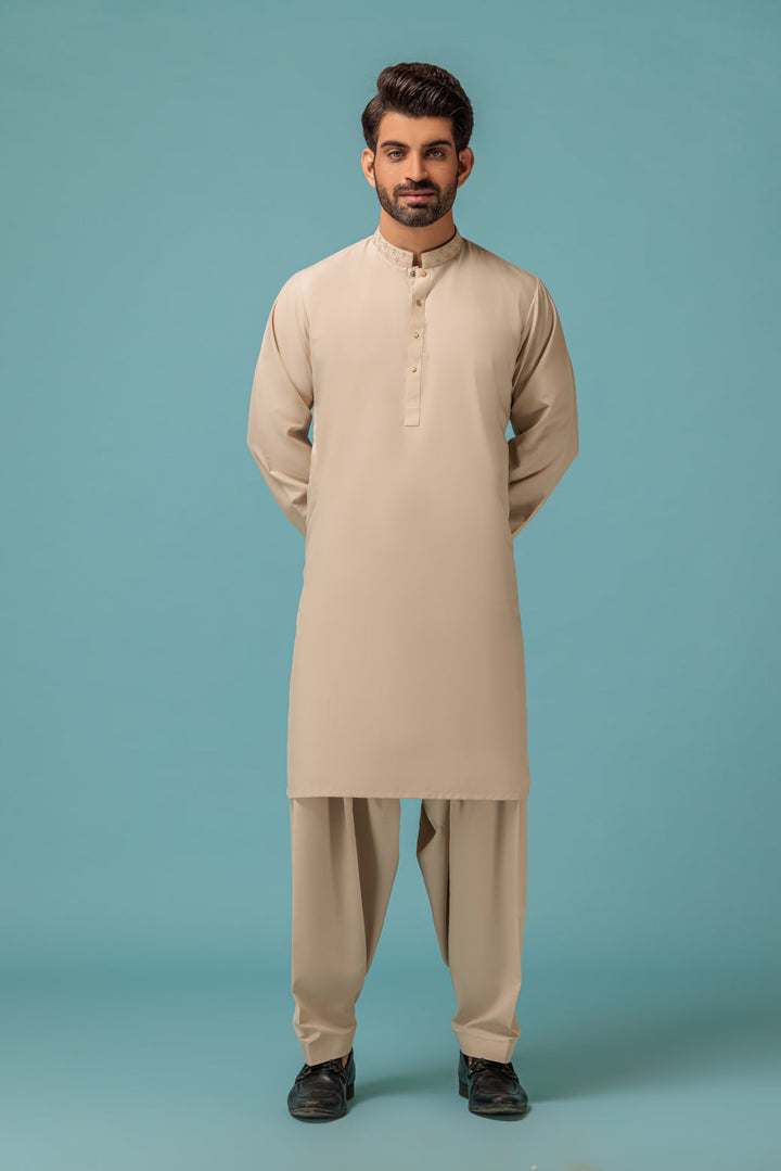 KURTA SHALWAR KSRW23-019SX23 - Salai - Bonanza Satrangi 