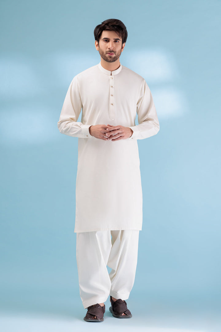 Bonanza Satrangi KURTA SHALWAR KSRW23-021 UV24 - Salai - Bonanza Satrangi 