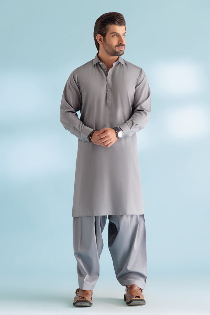 Bonanza Satrangi KURTA SHALWAR KSRW23-023 US24 - Salai - Bonanza Satrangi 