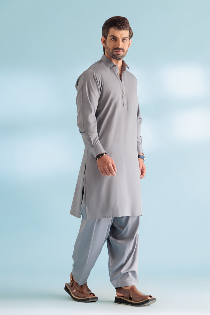 Bonanza Satrangi KURTA SHALWAR KSRW23-023 US24 - Salai - Bonanza Satrangi 