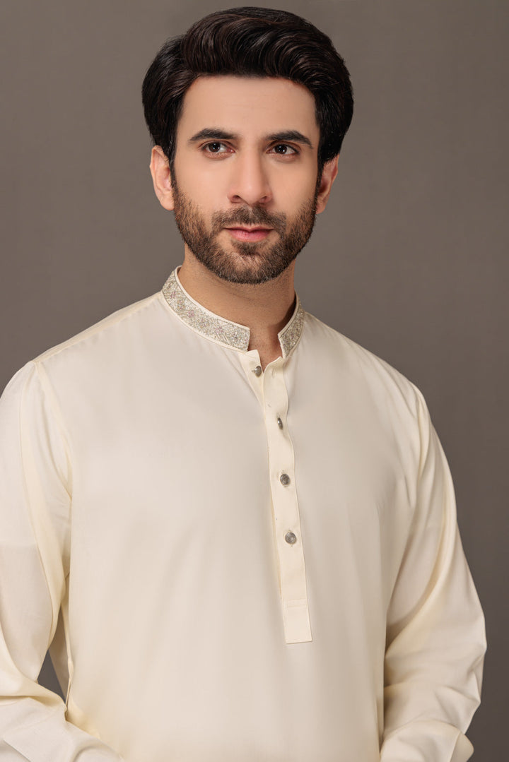 Bonanza Satrangi KURTA SHALWAR KSRW23-041 US24 - Salai - Bonanza Satrangi 