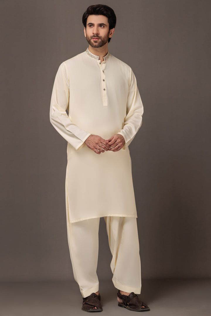 Bonanza Satrangi KURTA SHALWAR KSRW23-041 US24 - Salai - Bonanza Satrangi 