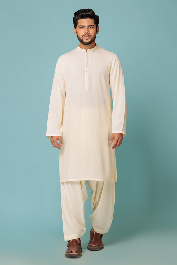 Bonanza Satrangi KURTA SHALWAR KSRW23-046 UV24 - Salai - Bonanza Satrangi 