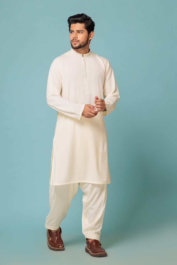 Bonanza Satrangi KURTA SHALWAR KSRW23-046 UV24 - Salai - Bonanza Satrangi 