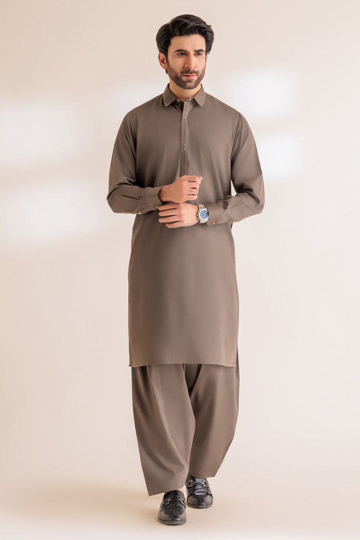 Bonanza Satrangi KURTA SHALWAR KSRW23-049 US24 - Salai - Bonanza Satrangi 