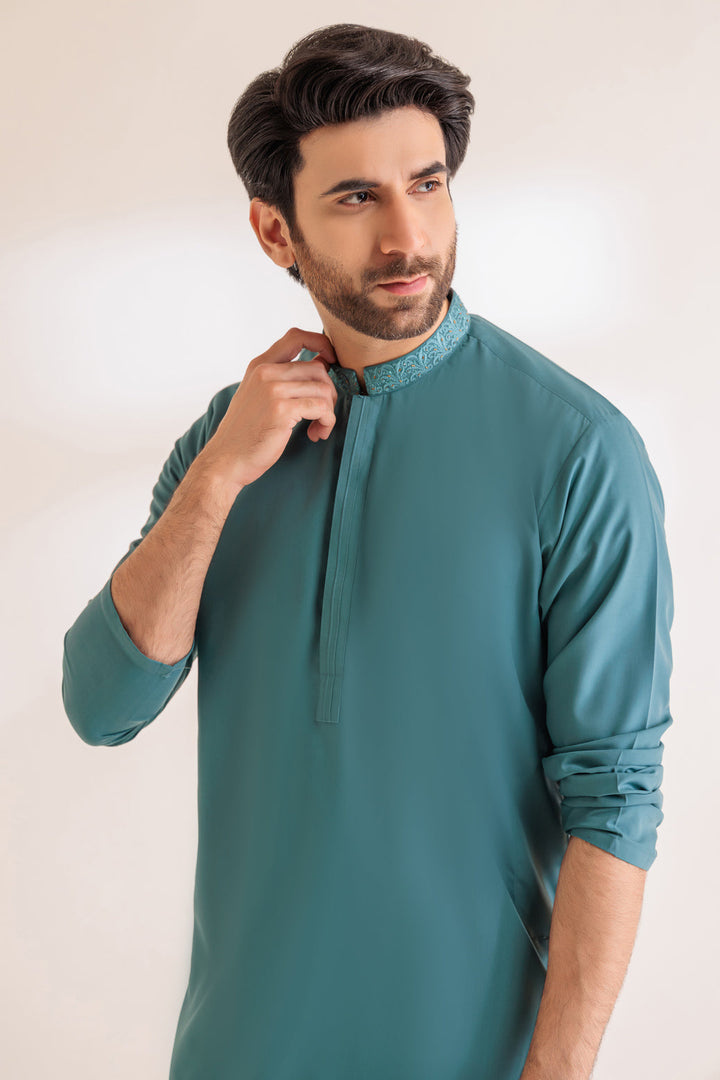 KURTA SHALWAR BEF24-KSS24-001 - Salai - Bonanza Satrangi 