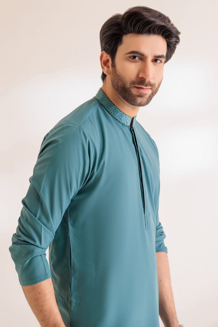 KURTA SHALWAR BEF24-KSS24-001 - Salai - Bonanza Satrangi 