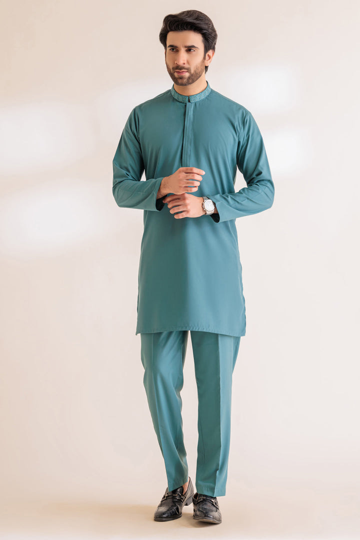 KURTA SHALWAR BEF24-KSS24-001 - Salai - Bonanza Satrangi 