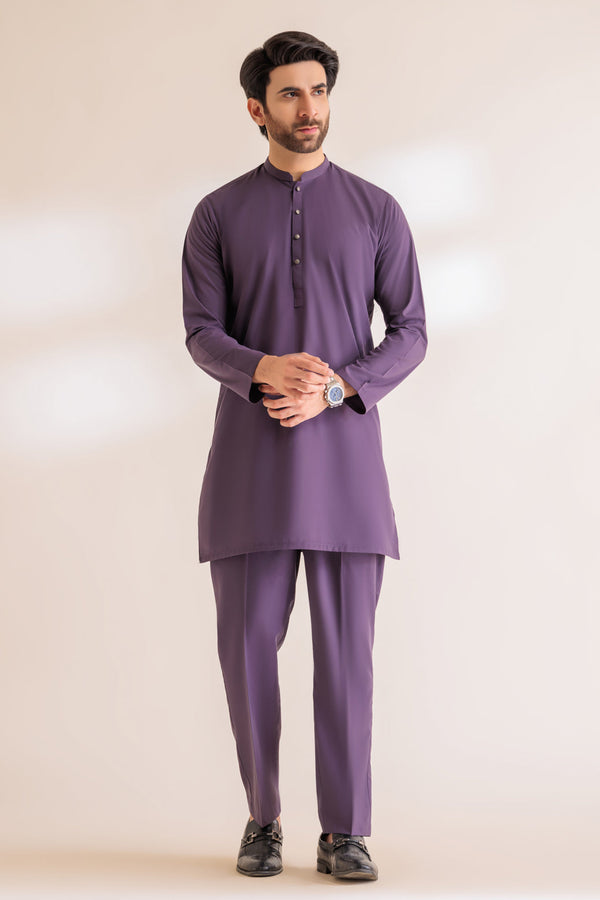 KURTA SHALWAR BEF24-KSS24-002 - Salai - Bonanza Satrangi 